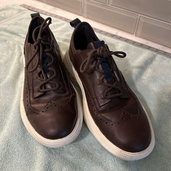 Cole Haan‎ Mens Zerøgrand Work From Anywhere Casual Sneakers Maroon Size 10.5